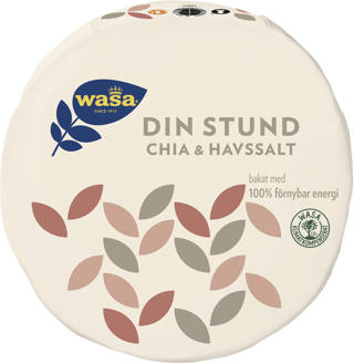 Knäckebröd Chia & Havssalt