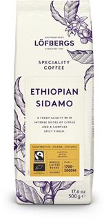 Espressobönor Ethiopian Sidamo EKO