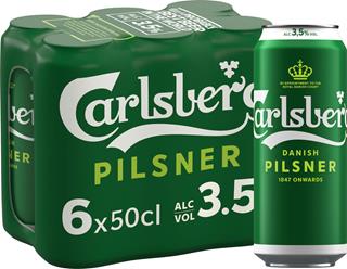 Carlsberg 6-pack 3,5 % BRK