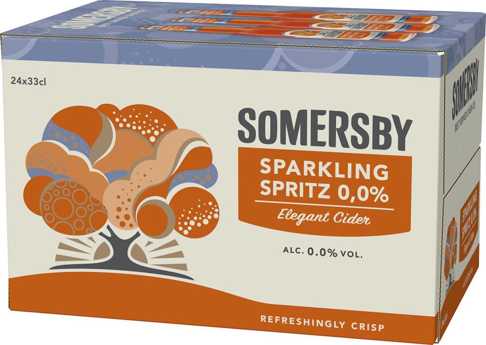 Somersby Äppelcider Sparkling Spritz 0,0% ENGL