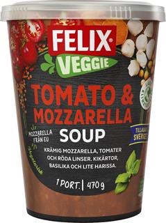 Soppa Tomat & Mozzarella vegetarisk