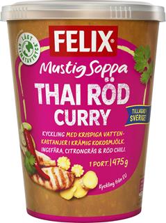 Thai Röd Currysoppa