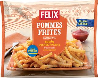 Pommes frites räfflade