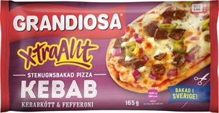 Minipizza X-tra allt Kebab
