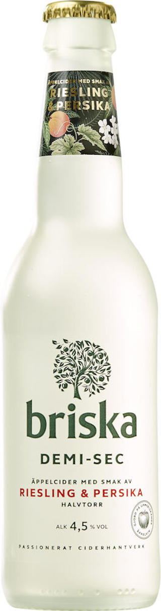 Briska Demi-Sec Riesling & Persika ENGL