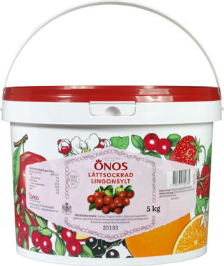 Lingonsylt Lättsockrad