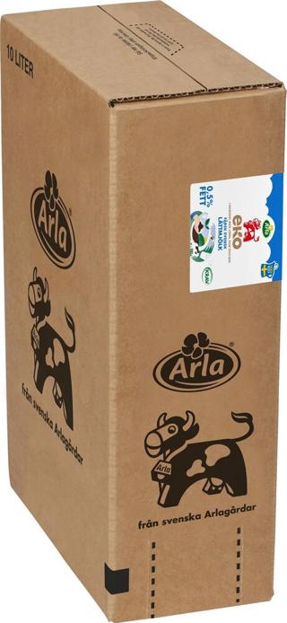 Lättmjölk 0,5 % 10 liter EKO KRAV