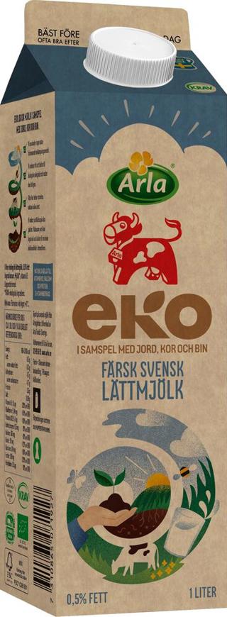 Lättmjölk 0,5% EKO KRAV
