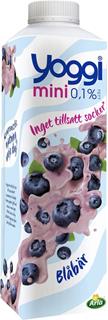 Yoggi yoghurt blåbär lätt lättsockrad 0,1%