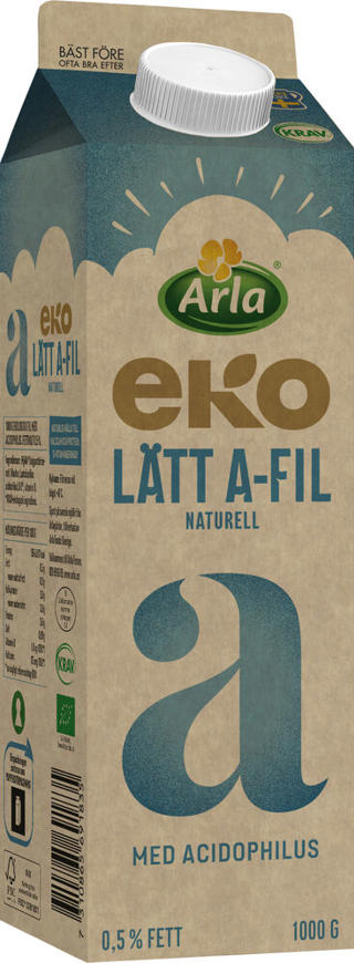 A-Lättfil Plus Dofilus 0,5% Ekologisk KRAV