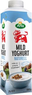 Yoghurt mild naturell 3%