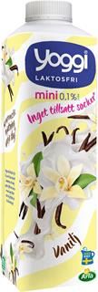 Yoghurt vanilj mini 0,1% Laktosfri