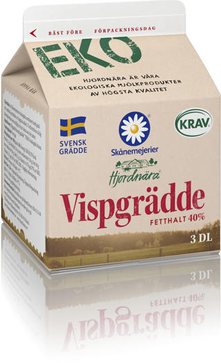 Vispgrädde 40% EKO KRAV