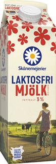 Standardmjölk 3%, Laktosfri