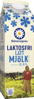 Lättmjölk 0,5% Laktosfri