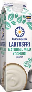 Laktosfri Mild Naturell Yoghurt 3%