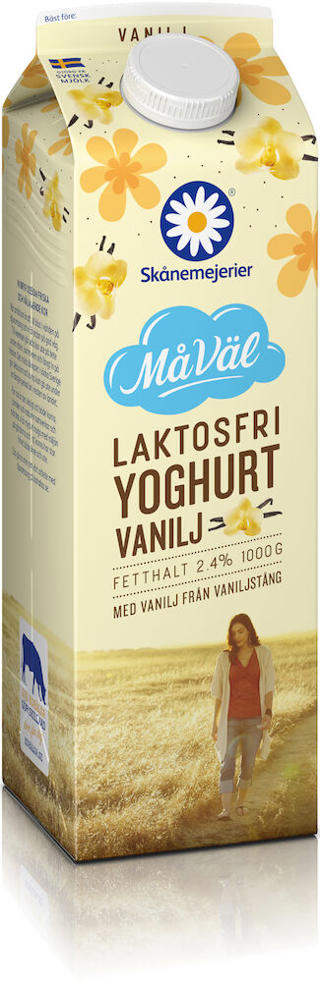 Laktosfri Yoghurt Vanilj 2,4%