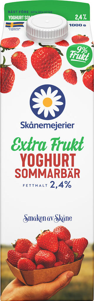 Yoghurt Sommarbär 2,4%