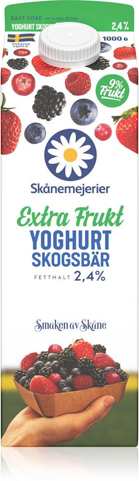 Yoghurt skogsbär