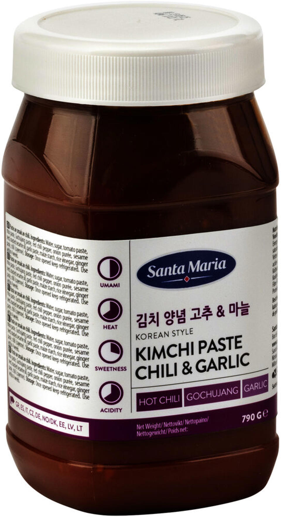 Korean Style Kimchi Paste Chili & Garlic