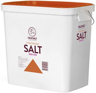 Finkornigt Salt med Jod