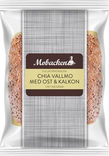 Kraftmacka Chia-Vallmo ost & kalkon