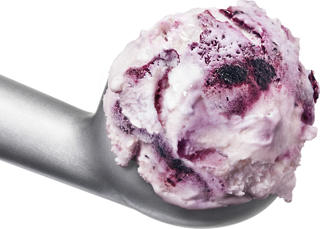 Gräddglass Blåbär