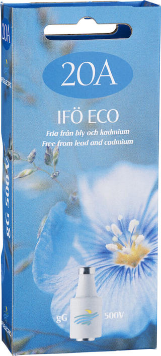 D-säkring Eco gG DII 20A
