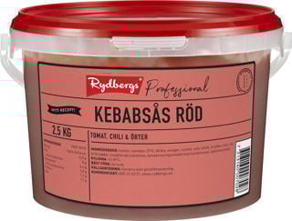 Röd Kebabsås