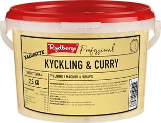 Baguettesallad Kyckling Curry