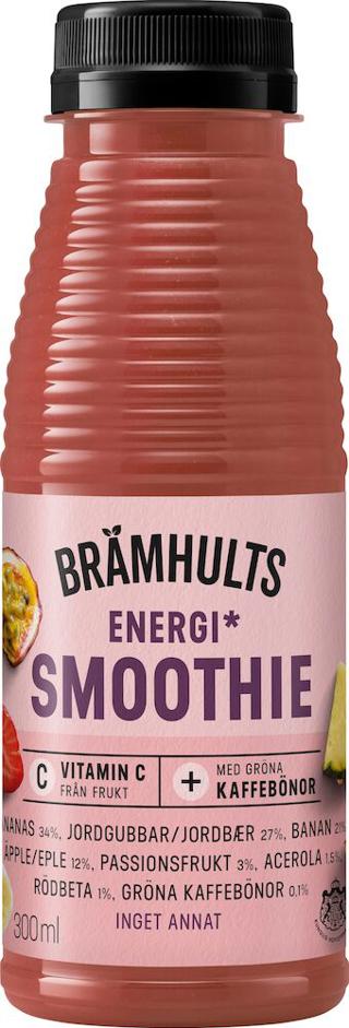 Smoothie Energi Ananas Jordgubb Passion PET