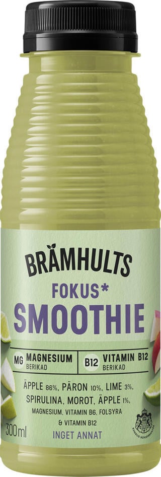 Smoothie Fokus Päron Äpple Lime PET