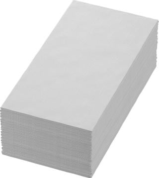 Servett Bio Dunisoft 1/8-vikt 40x40cm Vit