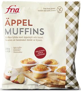 Muffins ÄppelGlutenfri Laktosfri Tina och servera