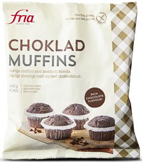 Muffins Choklad Kladd Glutenfri Laktosfri