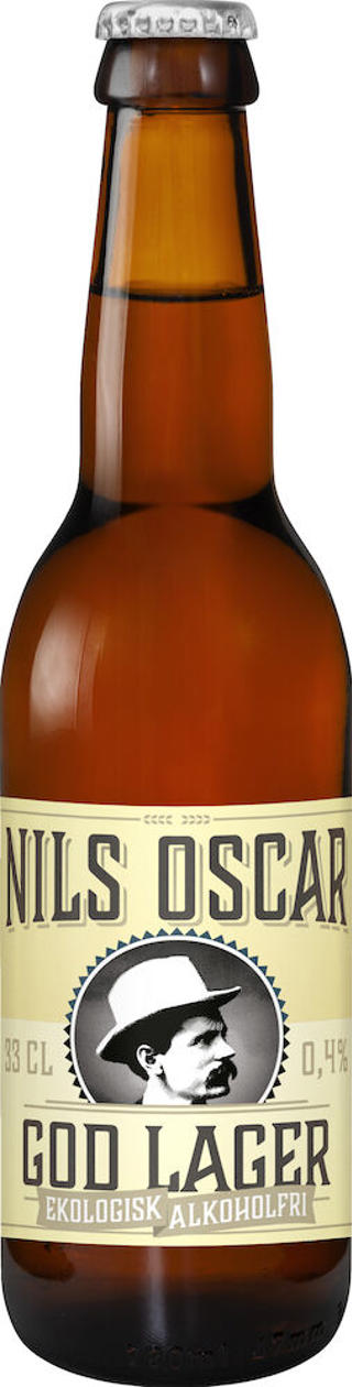 Nils Oscar Alkoholfri God Lager EKO 0,40% ENGL