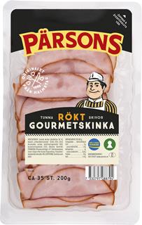 Rökt Gourmetskinka tunnna skivor Sverige