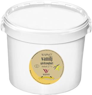 Yoghurt vanilj 2,7%
