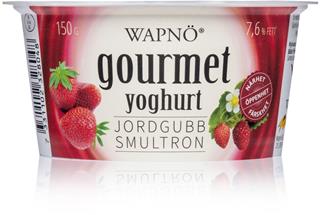 Gourmetyoghurt Jordgubb/Smultron 7,6%