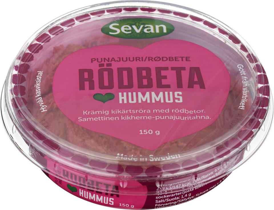 Hummus Rödbeta