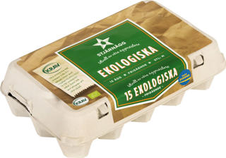 Ägg M 15-Pack EKO KRAV