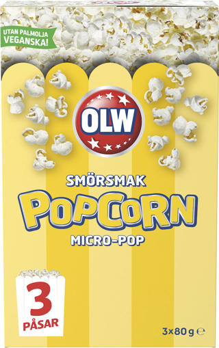Micropop Smör 3-Pack