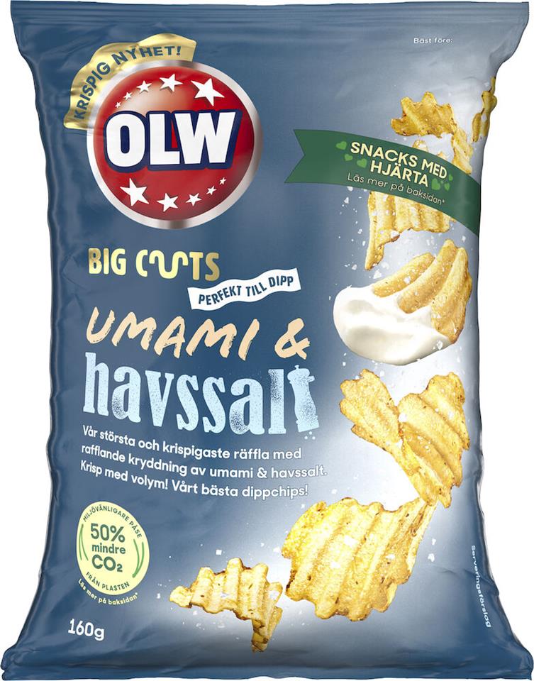 Chips big cuts umami & havssalt