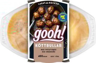 Köttbullar med Potatismos & Gräddsås
