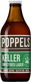 Poppels Keller Unfiltered Lager Glutenfri ENGL