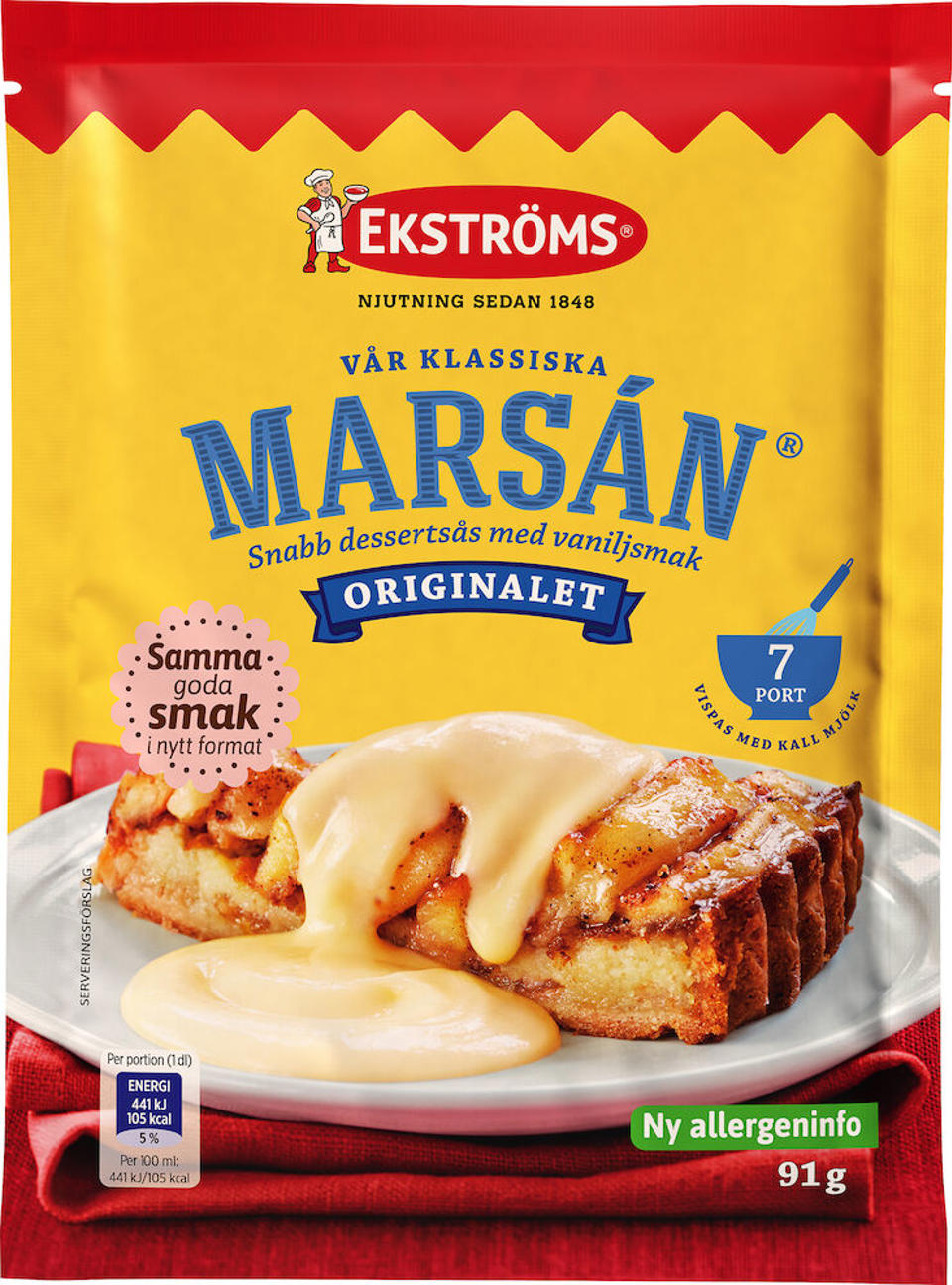 Marsan Snabb Vaniljsås