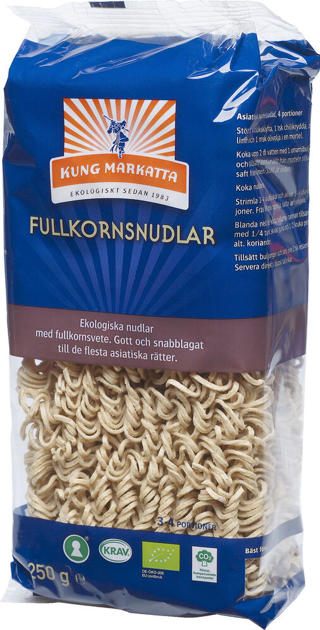Fullkornsnudlar