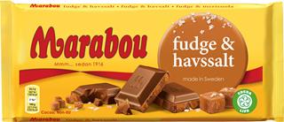 Fudge & havssalt Chokladkaka