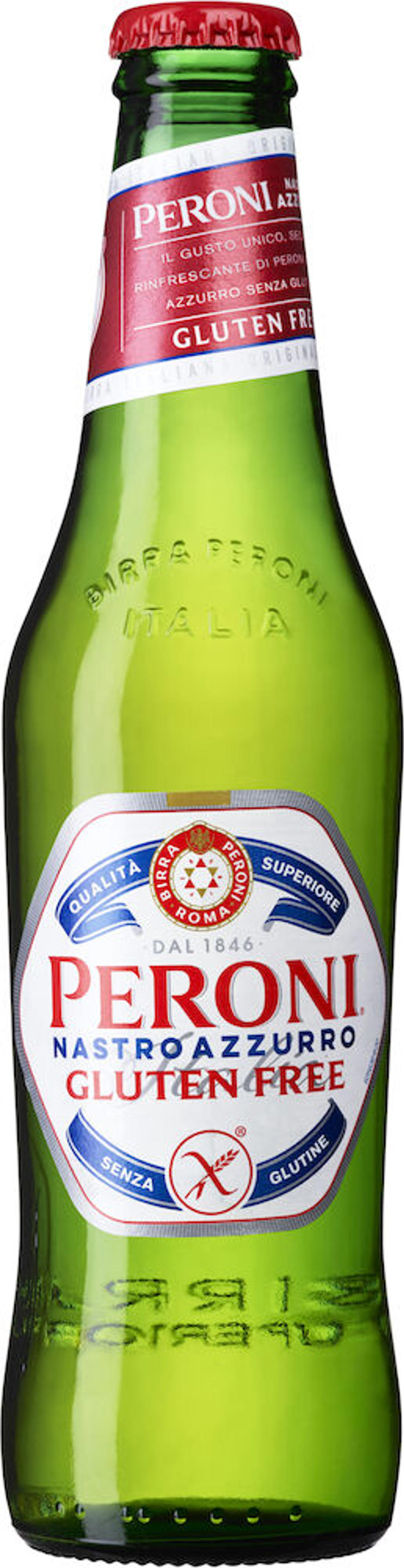 Peroni Nastro Azzurro Ljus Lager Glutenfri ENGL