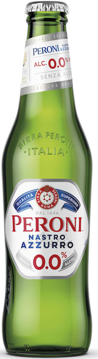 Peroni Nastro Azzurro Ljus Lager alkoholfri ENGL